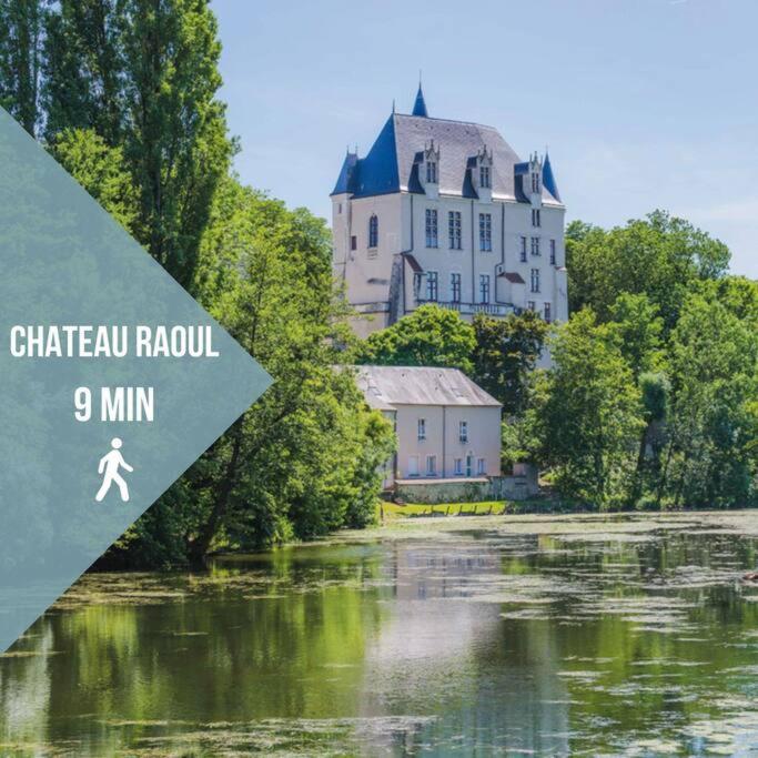 Le Bertrand • Le Raffinement En Coeur De Ville ชาโตรูซ์ ภายนอก รูปภาพ